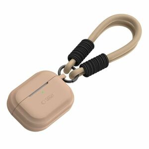 Tech-Protect Silicone Rope tok Apple Airpods Pro 1 / 2, világos barna kép