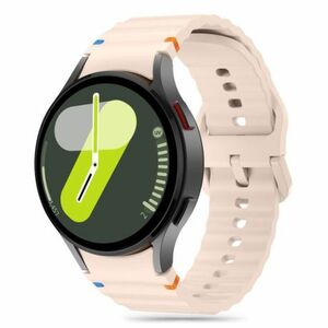 Tech-Protect Silicone Sport szíj Samsung Galaxy Watch 4 / 5 / 5 Pro / 6 / 7 / FE, pink kép