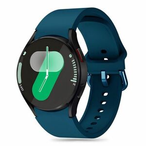 Tech-Protect Silicone szíj Samsung Galaxy Watch 4 / 5 / 5 Pro / 6 / 7 / FE, montego blue kép