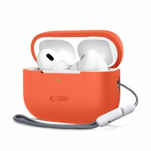 Tech-Protect Silicone tok Apple AirPods Pro 1 / 2, narancssárga kép