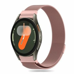 Tech-Protect Milanese szíj Samsung Galaxy Watch 4 / 5 / 5 Pro / 6 / 7 / FE, rose gold kép