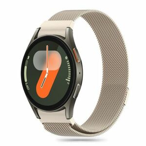 Tech-Protect Milanese szíj Samsung Galaxy Watch 4 / 5 / 5 Pro / 6 / 7 / FE, starlight kép