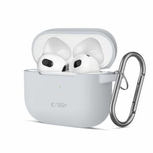 Tech-Protect Silicone Hook tok Apple AirPods 3, szürke kép