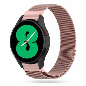 Tech-Protect Milanese szíj Samsung Galaxy Watch 4 / 5 / 5 Pro / 6, rose gold kép