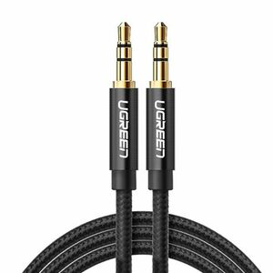 Ugreen AV112 audio kábel 3.5mm mini jack M/M 2m, fekete kép