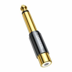 Ugreen AV169 adapter 6.35mm jack / RCA M/F, arany (AV169) kép