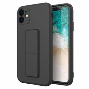 MG Kickstand szilikon tok iPhone 11 Pro Max, fekete kép