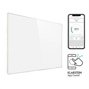 Klarstein Wonderwall 1200 Smart, infravörös hősugárzó, 100 x 120 cm, 1200 W, heti időzítő, IP24, fehér kép