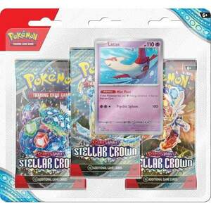 Kártyajáték Pokémon TCG: Scarlet & Violet Stellar Crown 3 Blister Latias (Pokémon) kép