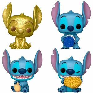 POP! 4-Pack: Disney Stitch Happy Hanukkah (Pocket POP!) kép