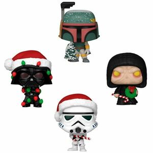 POP! 4-Pack: Tree Holiday Star Wars (Pocket POP!) kép