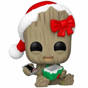 POP!: Groot with Present (Marvel) kép