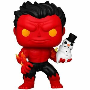 POP!: Red Hulk with Snowman (Marvel) kép