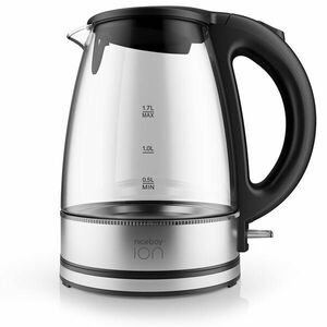 Niceboy ION Kettle K1 Crystal Glass gyorsforraló, fekete kép