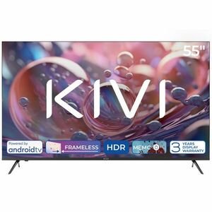 KIVI TV 55U760QB, 55" (139 cm), HD LED TV, AndroidTV, fekete kép