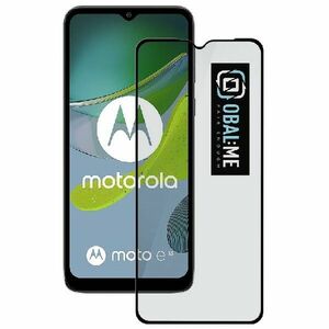 OBAL: ME 5D Edzett védőüveg Motorola E13 számára, fekete kép