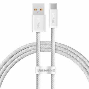 Baseus gyorsan töltő adatkábel USB/USB-C 1m, fehér kép