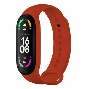 FIXED Szilikon szíj for Xiaomi Band 7/ Mi Band 6/ Mi Band 5, piros kép