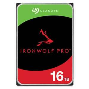 SEAGATE Ironwolf PRO Enterprise NAS HDD 16TB 7200rpm 6Gb/s SATA 256MB cache 8.9cm 3.5inch 24x7 for NAS RAID Rackmount systems BLK (ST16000NT001) kép