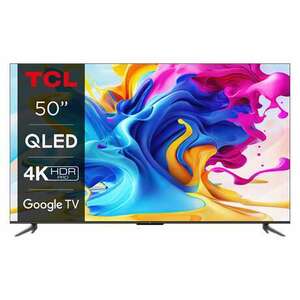 TCL 50C643 4K UHD QLED Televízió, 125 cm, Dolby Atmos kép