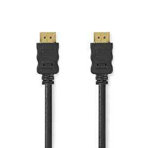 Nagy Sebességű HDMI ™ kábel Ethernet | HDMI™ Csatlakozó | HDMI™ Csatlakozó | 4K@60Hz | ARC | 18 Gbps | 15.0 m | Kerek | PVC | Fekete | Label kép