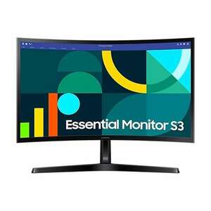 Samsung Monitor 24" - S24D366GAU (VA, 1920x1080, 16: 9, FHD, 100HZ, 250cd/m2, 4ms, Pivot, Curved) kép