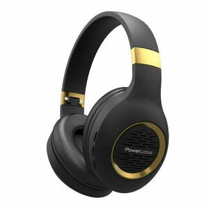 Wireless Headphones PowerLocus P4 (black) kép