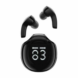 Earphones TWS Acefast T9, Bluetooth 5.3, IPX4 (obsidian black) kép