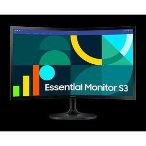 SAMSUNG 24 LS24D360GAUXEN FHD IPS 16: 9 4ms ívelt monitor kép