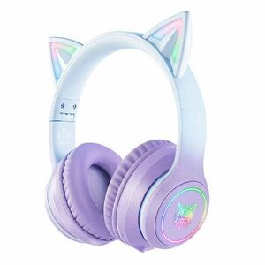 ONIKUMA B90 Gaming headset (Blue/Purple) kép