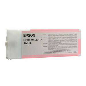 Epson T606C tintapatron 1 db Eredeti Világos magenta (C13T606C00) kép