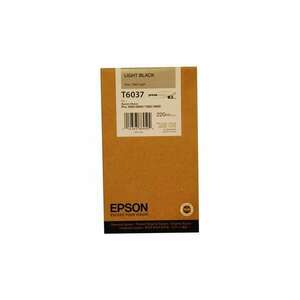 Epson T6037 tintapatron 1 dB Eredeti Világos fekete (C13T603700) kép