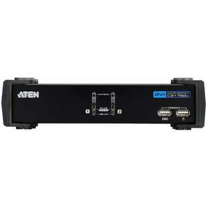 ATEN KVM Switch USB DVI + Audio, 2 port - CS1762A (CS1762A-AT-G) kép