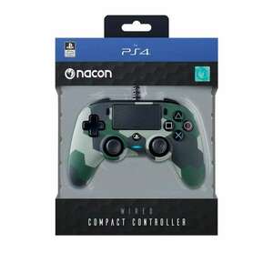 Nacon vezetékes kontroller terepmintás (PS4OFCPADCAMOGREEN) kép