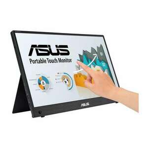 ASUS ZenScreen MB16AMTR számítógép monitor 39, 6 cm (15.6") 1920 x 1080 pixelek Full HD LCD Érintőképernyő Fekete (90LM04S0-B02170) kép