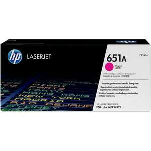 HP CE343A (651A) Magenta toner CE343A kép