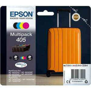 Epson 405 DURABrite Ultra Ink tintapatron 1 dB Eredeti Standard teljesítmény Fekete, Cián, Magenta, Sárga (C13T05G64010) kép