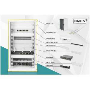 Rack Digitus Network Set 10" incl. 6HE wall rack (DN-10-SET-3) kép