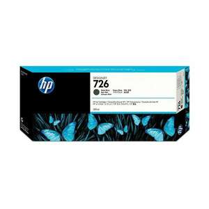 HP CH575A matt fekete DesignJet tintapatron 300 ml (726) (CH575A) kép