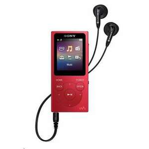 Sony NWE-394R 8GB MP3 lejátszó piros (NWE394R.CEW) (NWE394R.CEW) kép