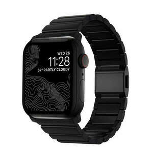 Nomad Titanium Band, black - Apple Watch Ultra (49mm) 8/7 (45mm)/6/SE/5/4 (44mm)/3/2/1 (42mm) kép