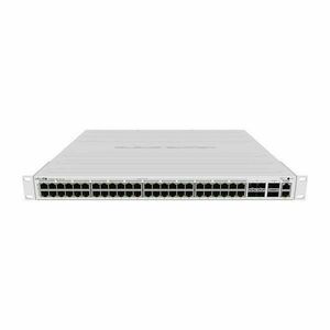 Mikrotik CRS354-48P-4S+2Q+RM 48port GbE PoE LAN 4x10G SFP+ port 2x40G QSFP+ port Cloud Router PoE Switch kép