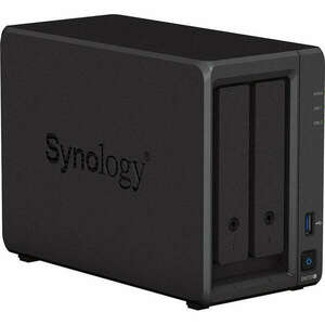 SYNOLOGY NAS 2 fiókos AMD Ryzen R1600 2x2, 6GHz, 16GB DDR4 RAM, 2x1000Mbit, 1xUSB3.2Gen1 - DS723+16G kép