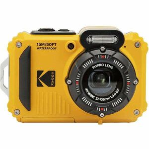 Kodak Pixpro WPZ2 vízálló/porálló/ütésálló sárga digitális fényképezőgép kép