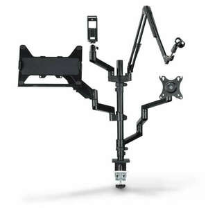 Hama Streaming Monitor Holder 4 arms Black kép