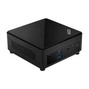 MSI Cubi 5 12M-001BEU-B71255UXX - Intel Core i7-1255U fekete barebone mini PC kép