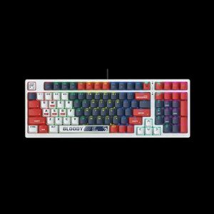 A4-Tech Bloody S98 Sports RGB Mechanical Keyboard Navy US kép