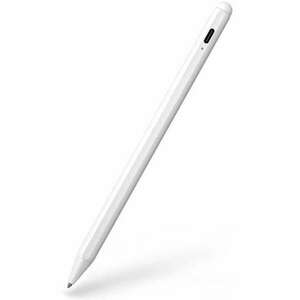 Univerzális toll, Apple iPad 2018 vagy újabb készülékhez, mágneses, Digital Stylus Stylus Pen, fehér kép