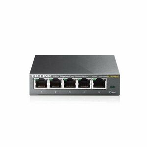 TP-Link TL-SG105E 5port 10/100/1000Mbps LAN menedzselhető asztali Switch kép