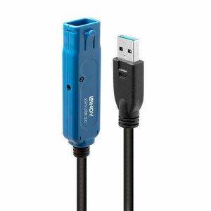 LINDY 15m USB 3.0 Active Extension kábel Pro Black kép